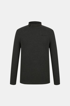 [테일러메이드] 남성 기모 하이넥 티셔츠 TMTHN4144-193_GREY-a