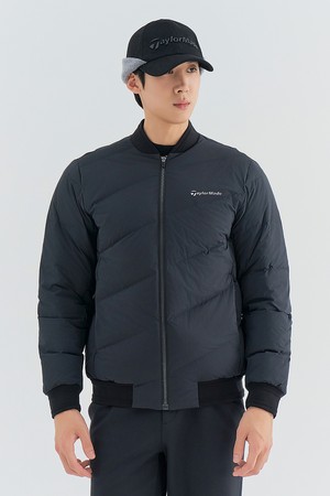 [테일러메이드] 남성 튜브 다운 점퍼 TMDJN4106-199_BLACK-a