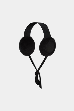 [테일러메이드] 여성 퍼 이어워머 TWAWN8653-199_BLACK-a