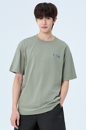 [오닐] [더윈드 착장] 25SS 남성 고 아웃 반팔 티셔츠 OMTRO2156-840