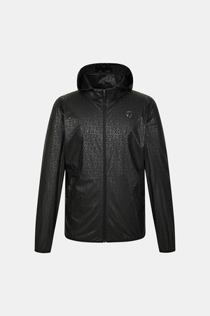 [테일러메이드] [엑셀러]25FW 남성 로고 방풍 티셔츠 가디건 TMTCO3244-199_BLACK-a