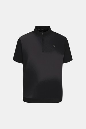 [테일러메이드] 25SS 남성 하이브리드 아노락 티셔츠 TMTHO2148-199_BLACK-a