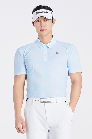[테일러메이드] 25SS 남성 전판 패턴 티셔츠 TMTYO2241-940_BLUE-a