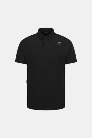 [테일러메이드] [엑셀러]25SS 남성 사각 조직 티셔츠 TMTYO2145-199_BLACK-a