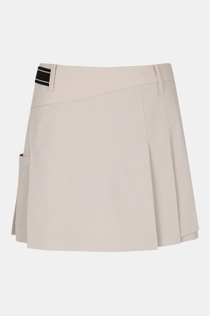 [테일러메이드] 25SS 여성 써커 플리츠 랩반바지 TWPSO6381-509_BEIGE-a