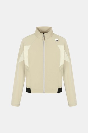 [테일러메이드] [엑셀러]25FW 여성 시그니처 바람막이 점퍼 TWJUO7201-508_BEIGE-a