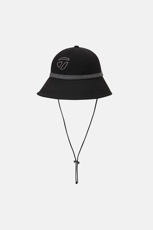 [테일러메이드] 25FW 여성 배색 육쪽 버킷햇 TWHHO7625-199_BLACK-a