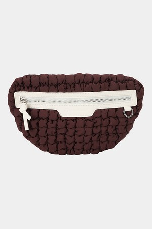 [테일러메이드] 25FW 여성 퀼팅 힙색 TWBPOF695-415_WINE-a