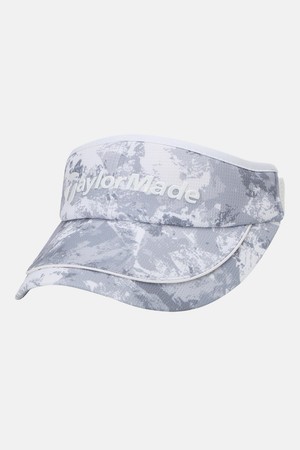 [테일러메이드] 25SS 여성 패턴 바이저 TWHVO6628-196_GREY-a
