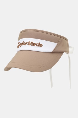 [테일러메이드] 25FW 여성 리본 바이저 TWHVO7624-513_CAMEL-a