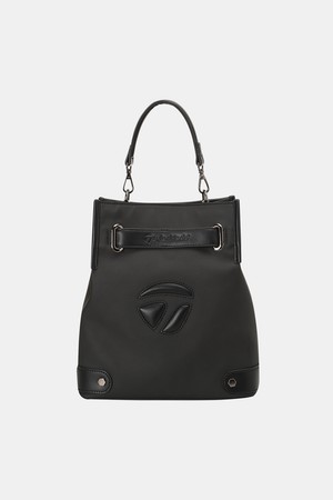 [테일러메이드] 25FW 여성 엠보 로고 버킷백 TWBPOF694-199_BLACK-a