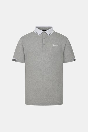 [테일러메이드] 25SS 남성 피케 반팔 티셔츠 TMTPO2742-196_GREY-a