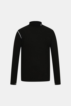 [테일러메이드] 25FW 남성 하이넥 티셔츠 TMTHO4741-199_BLACK-a
