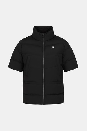 [테일러메이드] 25FW 여성 베이직 초경량 반팔 다운 점퍼 TWDJO8702-199_BLACK-a