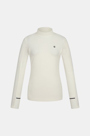 [테일러메이드] 25FW 여성 하이넥 티셔츠 TWTHO8741-101_WHITE-a