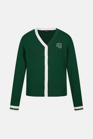[테일러메이드] 25FW 여성 V넥 니트 가디건 TWSCO7226-804_GREEN-a