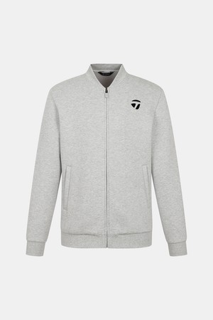 [테일러메이드] 25FW 남성 베이직 셋업 티셔츠 가디건 TMTCO3743-193_GREY-a