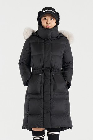 [테일러메이드] 25FW 여성 퍼 헤비 다운 점퍼 TWDJO8301-199_BLACK-a
