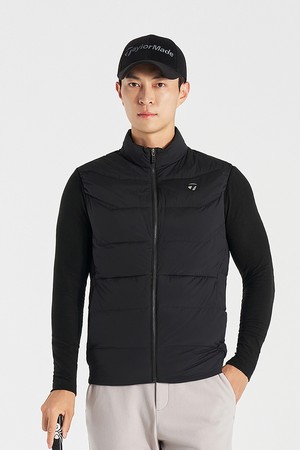 [테일러메이드] 25FW 남성 베이직 다운 베스트 TMDVO4701-199_BLACK-a