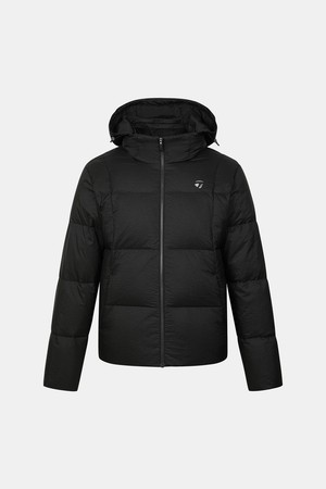 [테일러메이드] 25FW 남성 중량 후드 다운 점퍼 TMDJO4201-199_BLACK-a