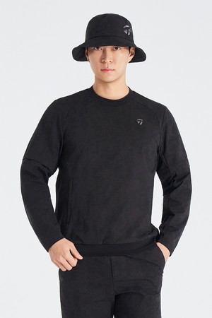 [테일러메이드] 26SS 남성 소매 탈부착 라운드 아노락 점퍼 TMJU61203-199_BLACK-a