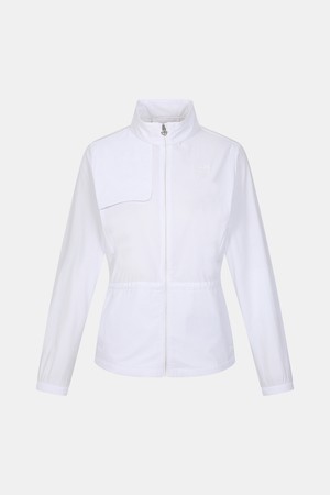 [테일러메이드] 26SS 여성 베이직 에어홀 바람막이 점퍼 TWJU65701-100_WHITE-a
