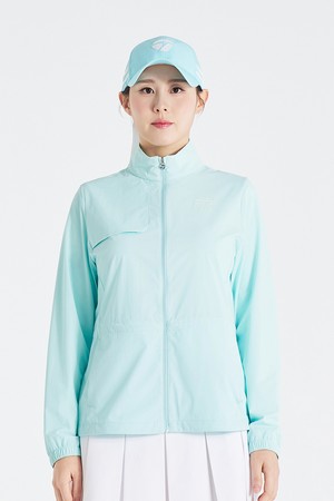 [테일러메이드] 26SS 여성 베이직 에어홀 바람막이 점퍼 TWJU65701-830_GREEN-a
