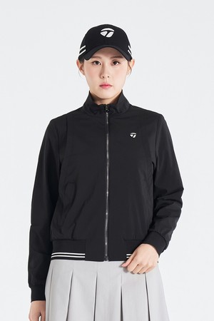 [테일러메이드] 26SS 여성 절개 라인 블루종 점퍼 TWJU65101-199_BLACK-a