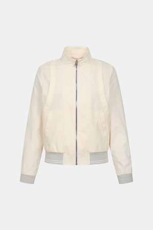 [테일러메이드] 26SS 여성 절개 라인 블루종 점퍼 TWJU65101-508_BEIGE-a