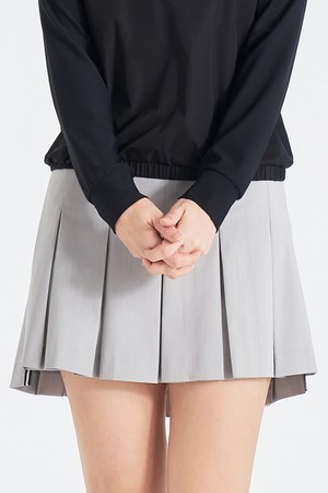[테일러메이드] 26SS 여성 전체 플리츠 큐롯 TWCU65292-193_GREY-a