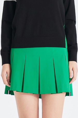 [테일러메이드] 26SS 여성 전체 플리츠 큐롯 TWCU65292-804_GREEN-a