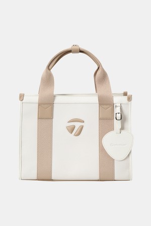 [테일러메이드] 26SS 여성 컬러 배색 포인트 토트백 TWBP6S693-100_WHITE-a