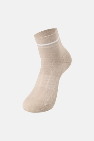 [테일러메이드] 26SS 여성 띠배색 단목 양말(6.5CM) TWAS65601-509_BEIGE-a