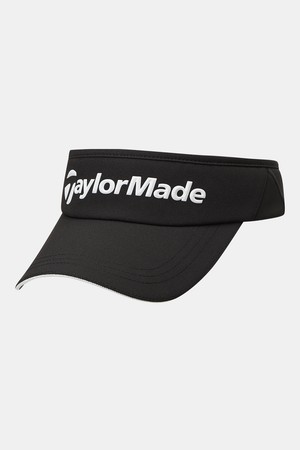 [테일러메이드] 26SS 남성 파이핑 포인트 바이저 TMHV61627-199_BLACK-a