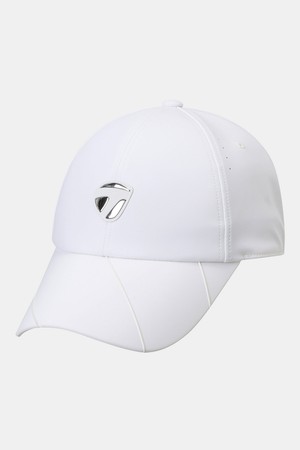 [테일러메이드] 26SS 남성 변형 육쪽 볼캡 TMHC61623-100_WHITE-a
