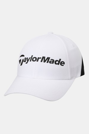 [테일러메이드] 26SS 남성 베이직 사선 테잎 장식 볼캡 TMHC61626-100_WHITE-a