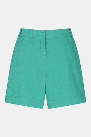 [테일러메이드] 26SS 여성 핀스트라이프 반바지 TWPS66382-804_GREEN-a