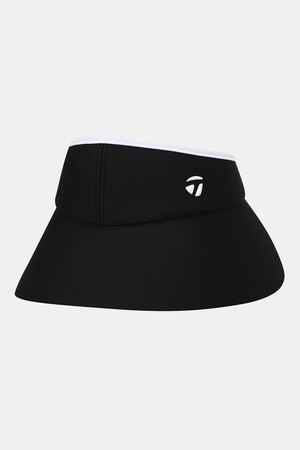 [테일러메이드] 26SS 여성 와플 조직 와이드챙 바이저 TWHV66623-199_BLACK-a
