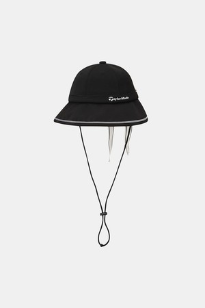 [테일러메이드] 26SS 여성 라인 배색 리본 육쪽 버킷햇 TWHH65625-199_BLACK-a