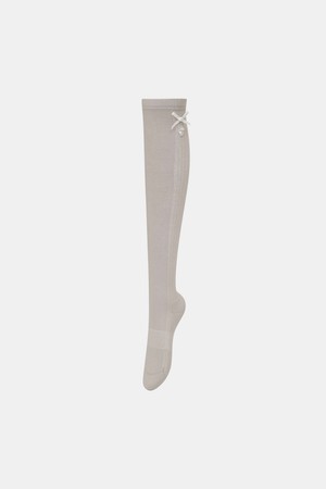 [테일러메이드] 26SS 여성 메쉬 스트라이프 리본 오버 니삭스(51CM) TWAS65609-509_BEIGE-a