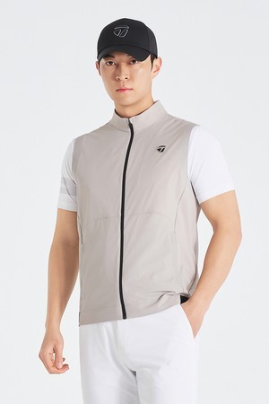 [테일러메이드] 26SS 남성 홑겹 집업 베스트 TMVE62103-509_BEIGE-a