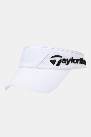 [테일러메이드] 26SS 남성 경량 사선 절개 바이저 TMHV62625-100_WHITE-a