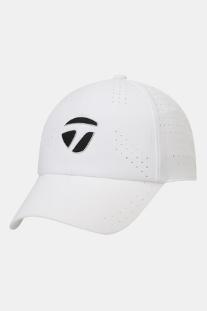 [테일러메이드] 26SS 남성 펀칭 볼캡 TMHC62623-100_WHITE-a