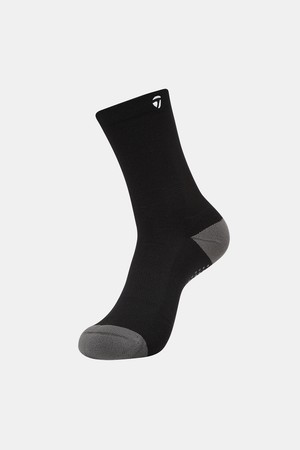 [테일러메이드] 26SS 남성 로고 자가드 배색 장목 양말(18CM) TMAS61605-199_BLACK-a