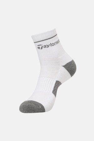 [테일러메이드] 26SS 남성 배색 중목 양말(10CM) TMAS61602-100_WHITE-a