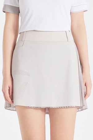 [테일러메이드] 26SS 여성 전체 플리츠 랩 큐롯 TWCU66191-509_BEIGE-a