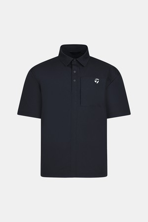 [테일러메이드] 26SS 남성 셔츠형 반팔 티셔츠 TMTY62145-925_NAVY-a