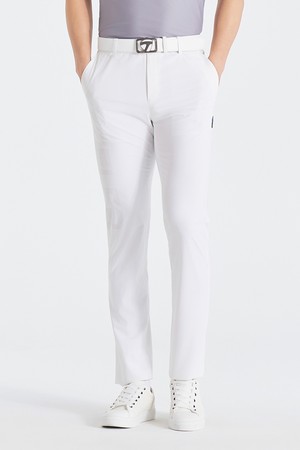 [테일러메이드] 26SS 남성 로고 펀칭 슬림핏 팬츠 TMPT62181-100_WHITE-a