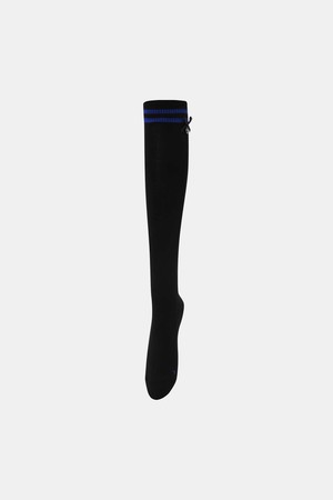 [테일러메이드] 26FW 여성 라인 배색 리본 니삭스(38CM) TA6-76HG04-199_BLACK-a