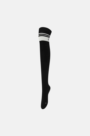 [테일러메이드] 26FW 여성 언발란스 오버 니삭스(53CM) TA6-76HG06-199_BLACK-a